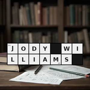 Hasło krzyżówkowe noblista pokojowej nagrody nobla w roku 1997 - jody williams – rozwiązanie, synonimy, podpowiedzi i definicje krzyżówkowe